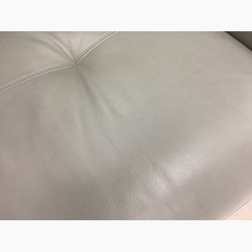 浜本工芸 (ハマモトコウゲイ) 3人掛けソファー グリーン 総革