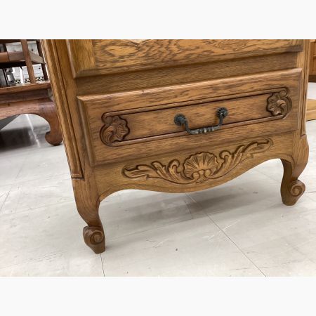 木製キャビネット アンティーク ブレス 80キャビネット OAK(W80×D40.5×H110cm)税込￥177,000 | 高野