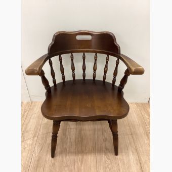 飛騨産業 (ヒダサンギョウ) ダイニングチェアー ブラウン 木製