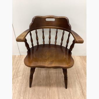 飛騨産業 (ヒダサンギョウ) ダイニングチェアー ブラウン 木製