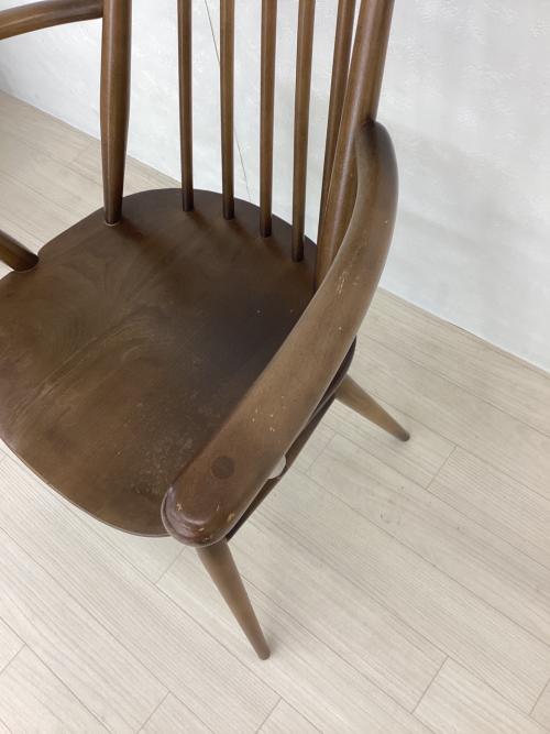 ercol (アーコール) ゴールドスミスアームチェア ブラウン 木製