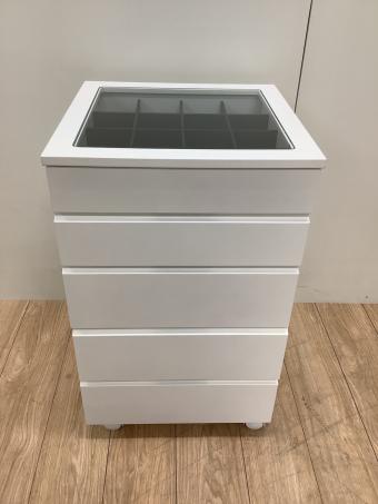 Grisha(グリシャ) ジュエリーチェスト ホワイト グリシャ ジュエリーチェスト 5段