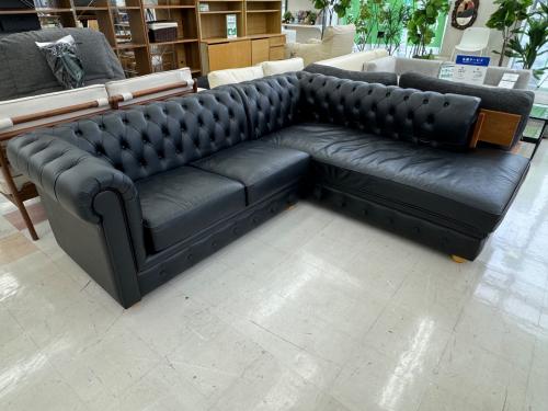 LeClass (ルクラス) カウチソファー ブラック ルクラスソファセット