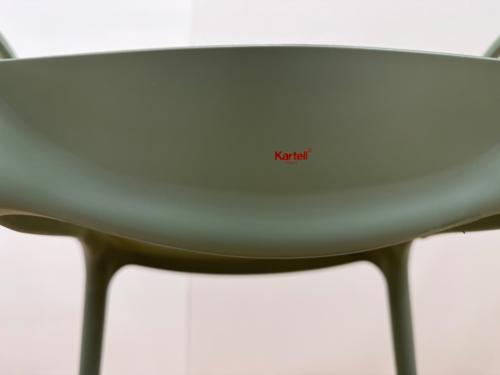 Kartell (カルテル) マスターズチェア セージグリーン ポリプロピレン Philippe Starck