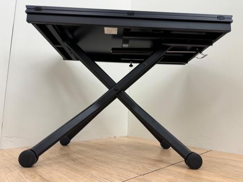Lehtes(レフテス)　リフティングテーブル ブラック レフテス昇降エクステンションテーブル