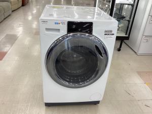 AQUA (アクア) ドラム式洗濯乾燥機 12.0kg 6kg AQW-DX12N 2023年製 84L ヒートポンプ 取扱説明書付 クリーニング済