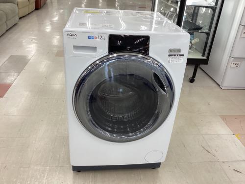 北　AQUA ヒートポンプ式洗濯機 AQW-DX12N(W) 12kg AQW-DX12N | 容量：洗濯・脱水 12kg/乾燥 6kg | まっ直ぐドラム