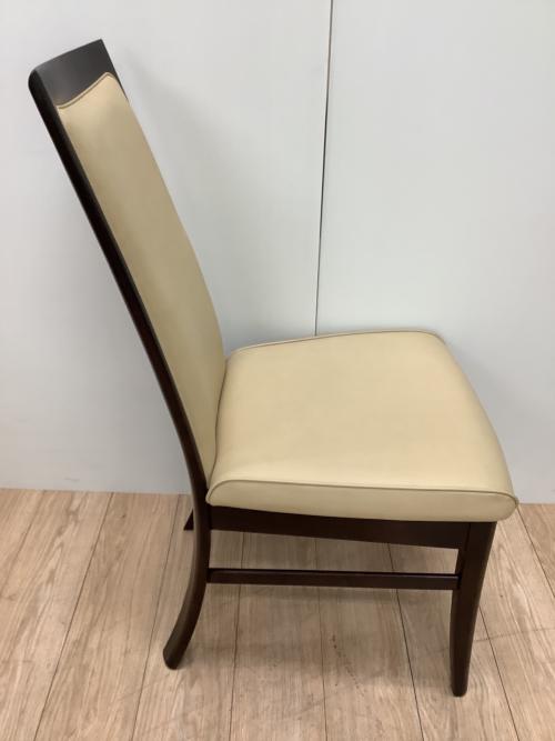 karimoku (カリモク) ダイニングチェアー ブラウン×アイボリー C57415 Direttore