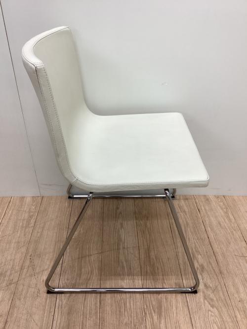 IKEA (イケア) ダイニングチェアー ホワイト レザー BERNHARD