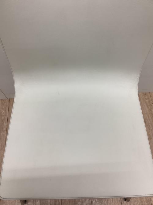 IKEA (イケア) ダイニングチェアー ホワイト レザー BERNHARD