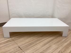 GLAS ITALIA (グラスイタリア) ローテ-ブル ホワイト ACTUS取扱い ガラス製 ATLANTIS