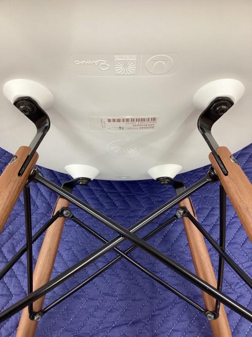 Herman Miller (ハーマンミラー) サイドシェルチェア ダウェルベース ウォルナット DSW.BKOUZFE8