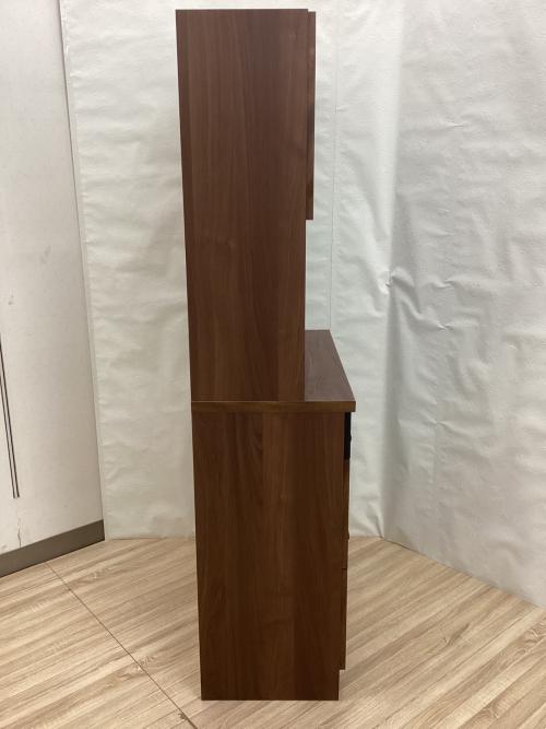 東馬 (トウマ) レンジボード ブラウン×ブラック 3枚扉