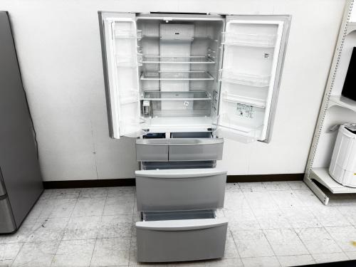 Panasonic (パナソニック) 6ドア冷蔵庫 65 ファン式 NR-FV45V3-H 2018年製 451L 124L クリーニング済