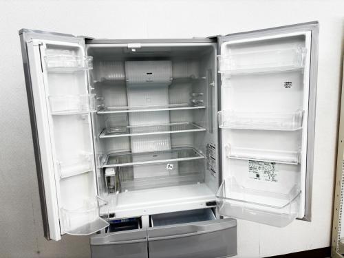 Panasonic (パナソニック) 6ドア冷蔵庫 65 ファン式 NR-FV45V3-H 2018年製 451L 124L クリーニング済