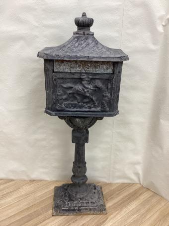 アメリカンポスト 鍵欠品 アンティーク調