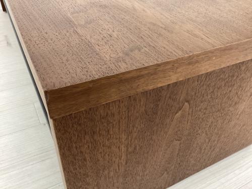 MKマエダ (エムケーマエダ) ローテーブル ブラウン×ブラック ACR