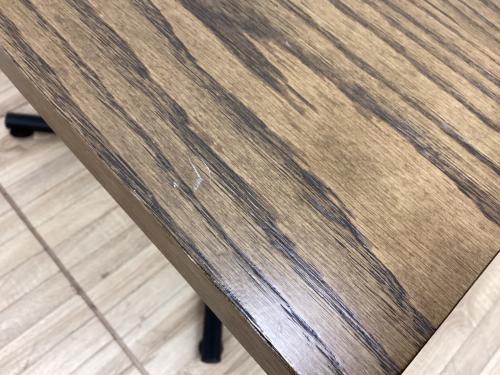 東谷 (アズマヤ) ダイニング3点セット ナチュラル×ブラック END-223T/PC-263 オーク材×スチール/アッシュ材×スチール ダリオ 幅75㎝