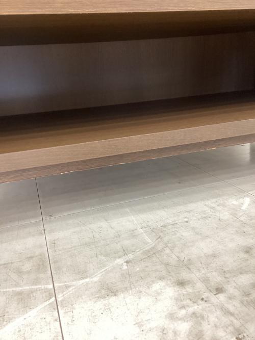 無印良品 (ムジルシリョウヒン) キャビネット ブラウン 2枚扉