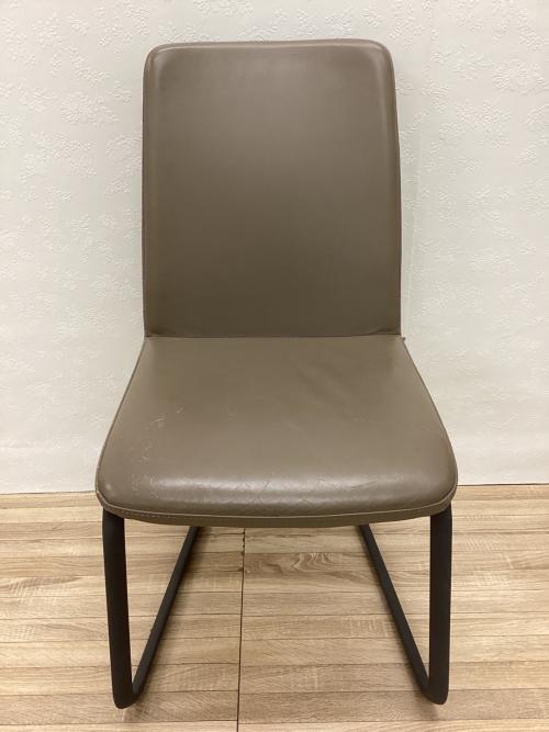 BoConcept (ボーコンセプト) ダイニングチェアー グレー レザー Lausanne