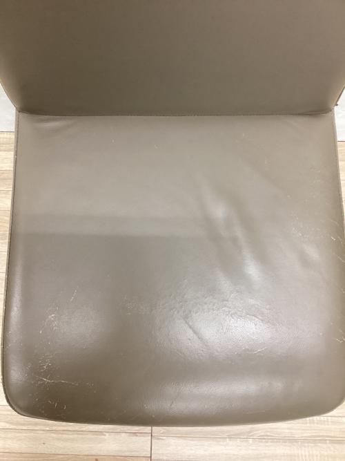 BoConcept (ボーコンセプト) ダイニングチェアー グレー レザー Lausanne