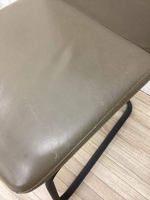 BoConcept (ボーコンセプト) ダイニングチェアー グレー レザー Lausanne