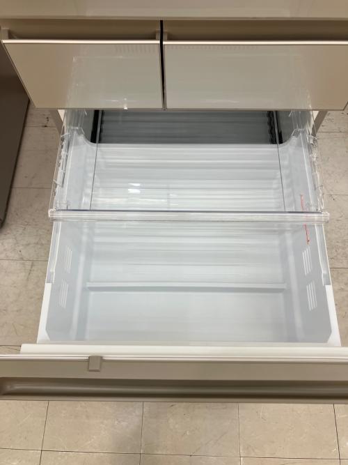 Panasonic (パナソニック) 5ドア冷蔵庫 ガラスドア NR-E458PXL-N 2022年製 450L 125L クリーニング済