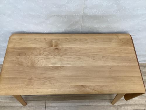 dinos (ディノス) センターテーブル ナチュラル 天然木伸長式センターテーブル高６０