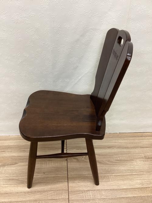 karimoku (カリモク) アームレスチェアー ダークブラウン アンティーク