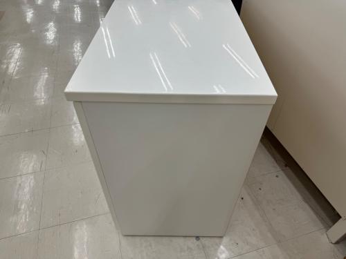 ニトリ ローチェスト ホワイト 3段引き出し 1枚扉 フォウ