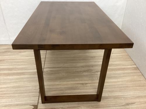 ニトリ ダイニングテーブル ダークブラウン Nコレクション T-06135 幅135㎝