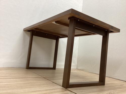 ニトリ ダイニングテーブル ダークブラウン Nコレクション T-06135 幅135㎝