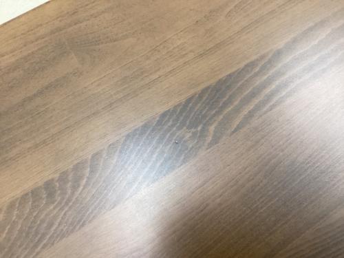 ニトリ ダイニングテーブル ダークブラウン Nコレクション T-06135 幅135㎝