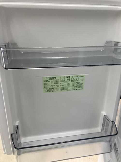 SHARP (シャープ) 2ドア冷蔵庫 SJ-D15K-W 2024年製 152L