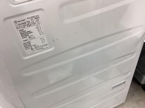 SHARP (シャープ) ドラム式洗濯乾燥機 ヒーターセンサー乾燥 7.0kg 3.5kg ES-S7J-WR 2024年製 クリーニング済