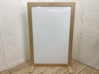WoodDesigns パーテーション ナチュラル×ホワイト WD991791 木製 幅120㎝