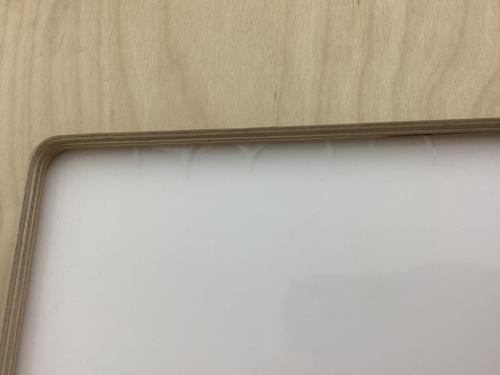 WoodDesigns パーテーション ナチュラル×ホワイト WD991791 木製 幅120㎝