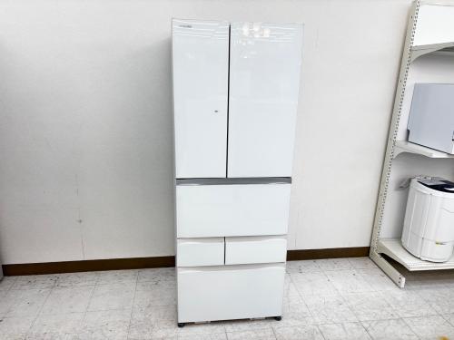 TOSHIBA (トウシバ) 6ドア冷蔵庫 キズ・ヘコミ・パッキンシミ有 GR-S550FH 2020年製 551L クリーニング済