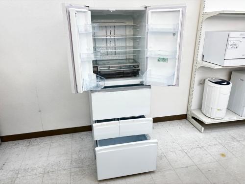 TOSHIBA (トウシバ) 6ドア冷蔵庫 キズ・ヘコミ・パッキンシミ有 GR-S550FH 2020年製 551L クリーニング済