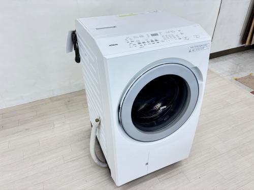 HITACHI (ヒタチ) ドラム式洗濯乾燥機 キズ・シミ有 12.0kg 6.0kg BD-SX120JL 2023年製 88L ヒートポンプ式 クリーニング済 50Hz／60Hz