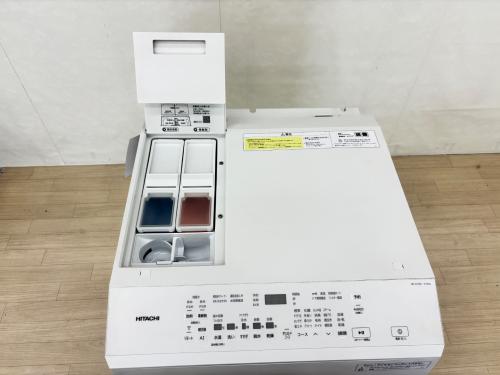 HITACHI (ヒタチ) ドラム式洗濯乾燥機 キズ・シミ有 12.0kg 6.0kg BD-SX120JL 2023年製 88L ヒートポンプ式 クリーニング済 50Hz／60Hz