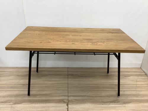 Knot antiques (ノットアンティークス) ダイニングテーブル ナチュラル×ブラック 関家具 DTクッパ