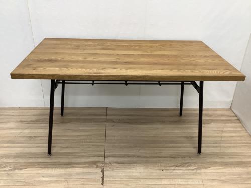 Knot antiques (ノットアンティークス) ダイニングテーブル ナチュラル×ブラック 関家具 DTクッパ