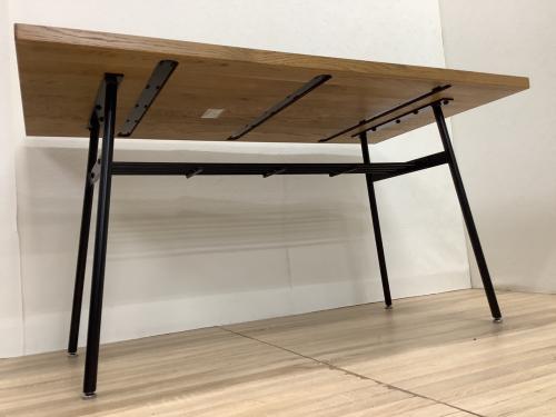 Knot antiques (ノットアンティークス) ダイニングテーブル ナチュラル×ブラック 関家具 DTクッパ