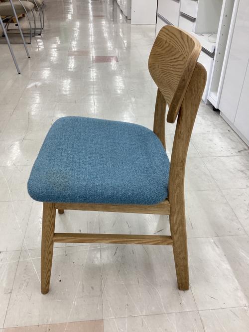 MOMO natural (モモナチュラル) ダイニングチェアー ナチュラル×ブルー