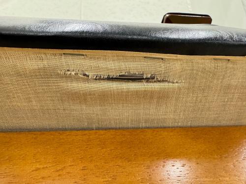 karimoku (カリモク)  2人掛けソファ ブラウン×ブラック 肘掛張地有