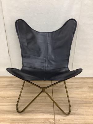 バタフライチェア ブラック×ゴールド