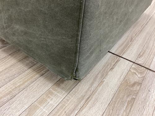 東谷 (アズマヤ) 2人掛けソファー グレー CL-192 ファブリック ジャカード 幅:約181㎝