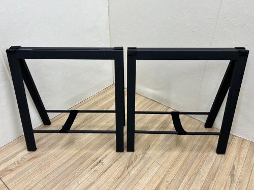 東谷 (アズマヤ) ダイニングテーブル ブラウン×ブラック TL-202 チーク天板