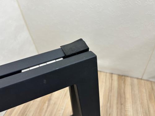 東谷 (アズマヤ) ダイニングテーブル ブラウン×ブラック TL-202 チーク天板